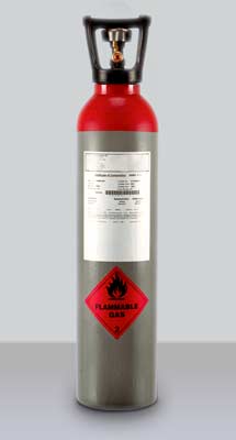 Picture of 10 litre Steel High Pressure Cylinder
